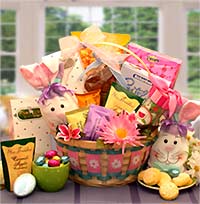 It's An Easter Celebration Sweet Treats Gift Basket 