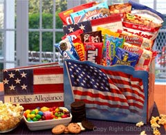 America The Beautiful Snack Gift Box